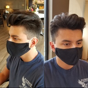 Short hair cut