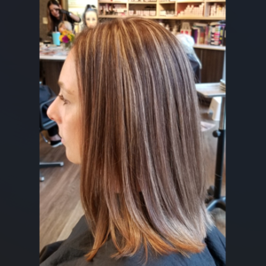 Balayage result